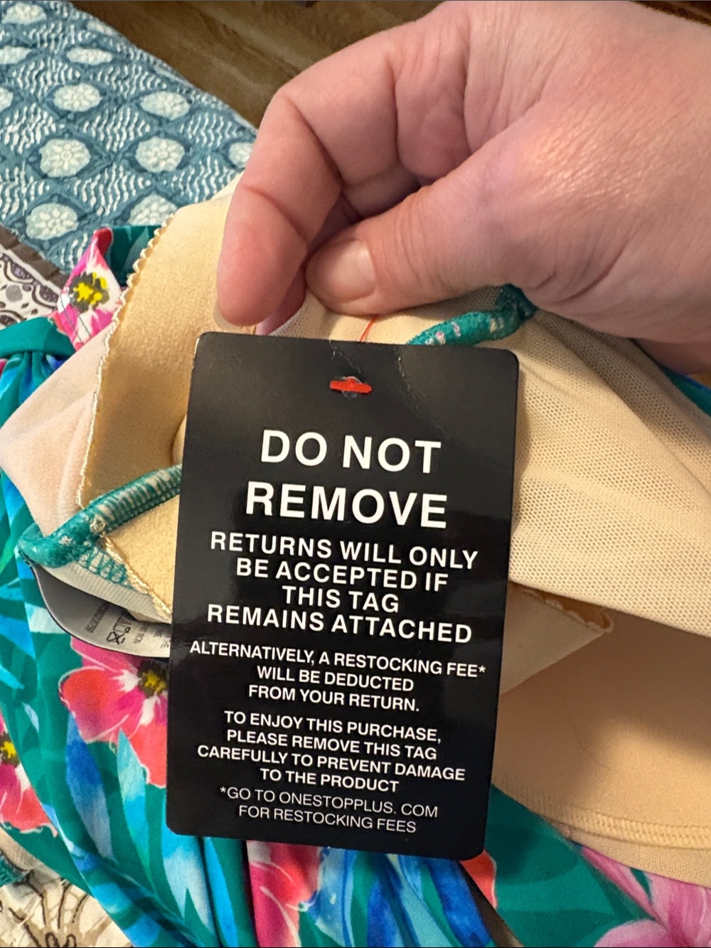 NWT Wrap Front Swimsuit- from Swimsuits for All - Picture 6 of 8